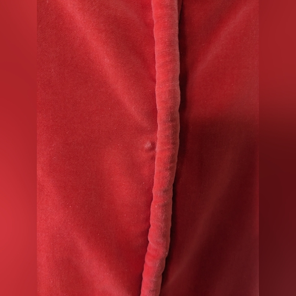 Vintage incredible velvet opera coat salmon with rosette rose detail Bridgerton - Picture 6 of 8